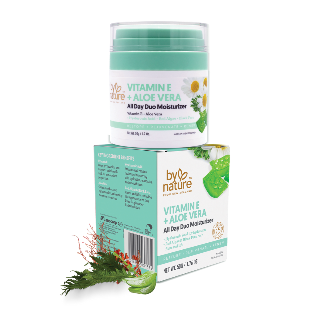 Vitamin E + Aloe Vera All Day Duo Moisturizer – By Nature Skincare Global