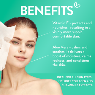 Vitamin E Calm & Restore 2-in-1 Sheet Mask