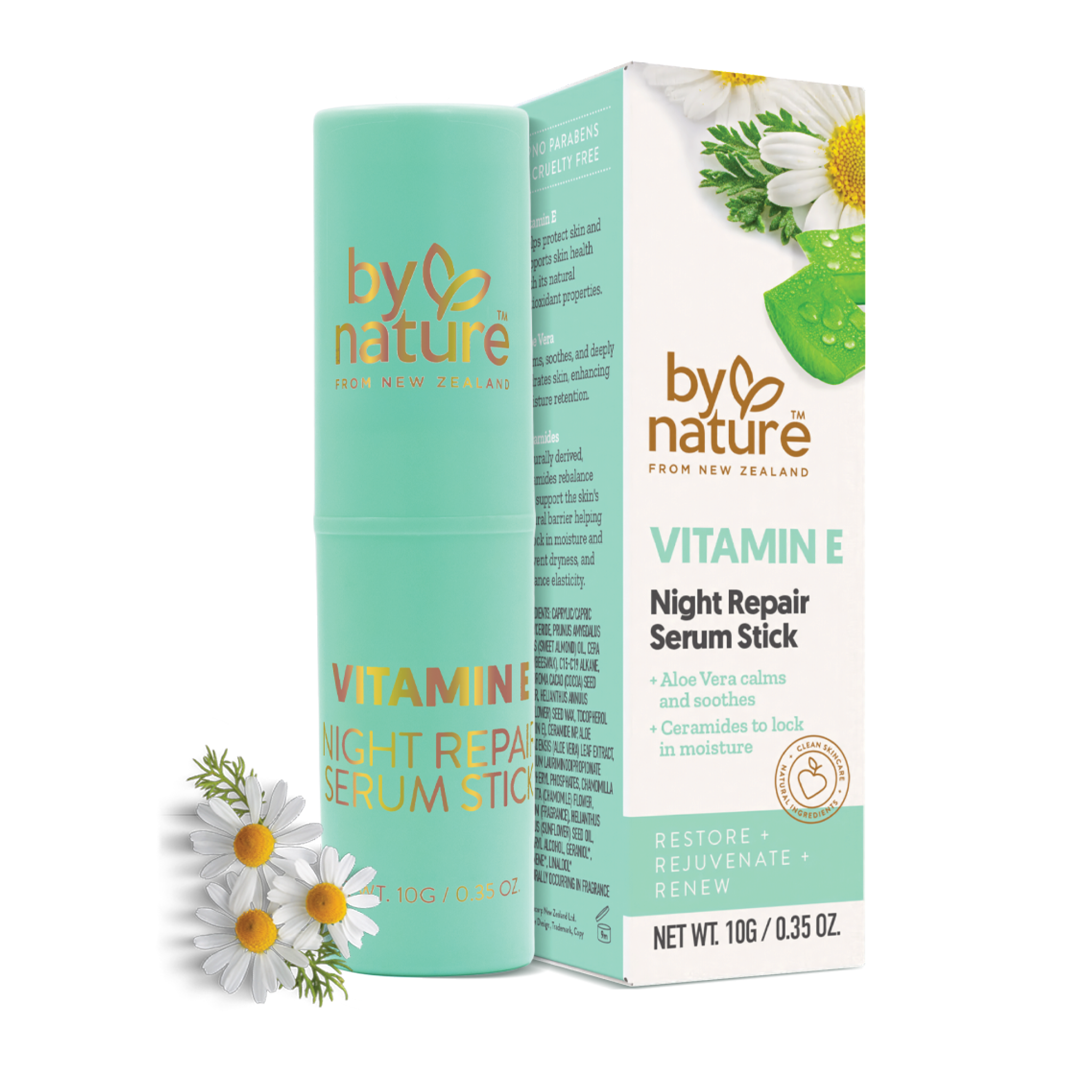 aloe vera repair Vitamin E + Aloe Vera Night Repair Serum Stick