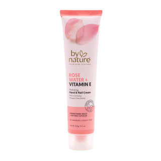 Rose Water + Vitamin E Hand & Nail Cream