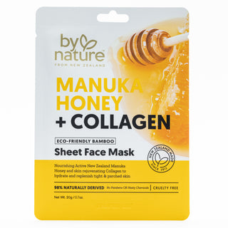 Manuka Honey + Collagen Sheet Face Mask
