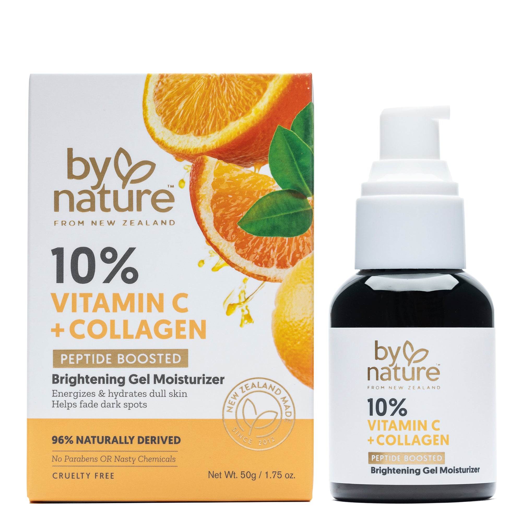 Vitamin C Moisturizer Collagen Peptide Boosted Brightening Gel By
