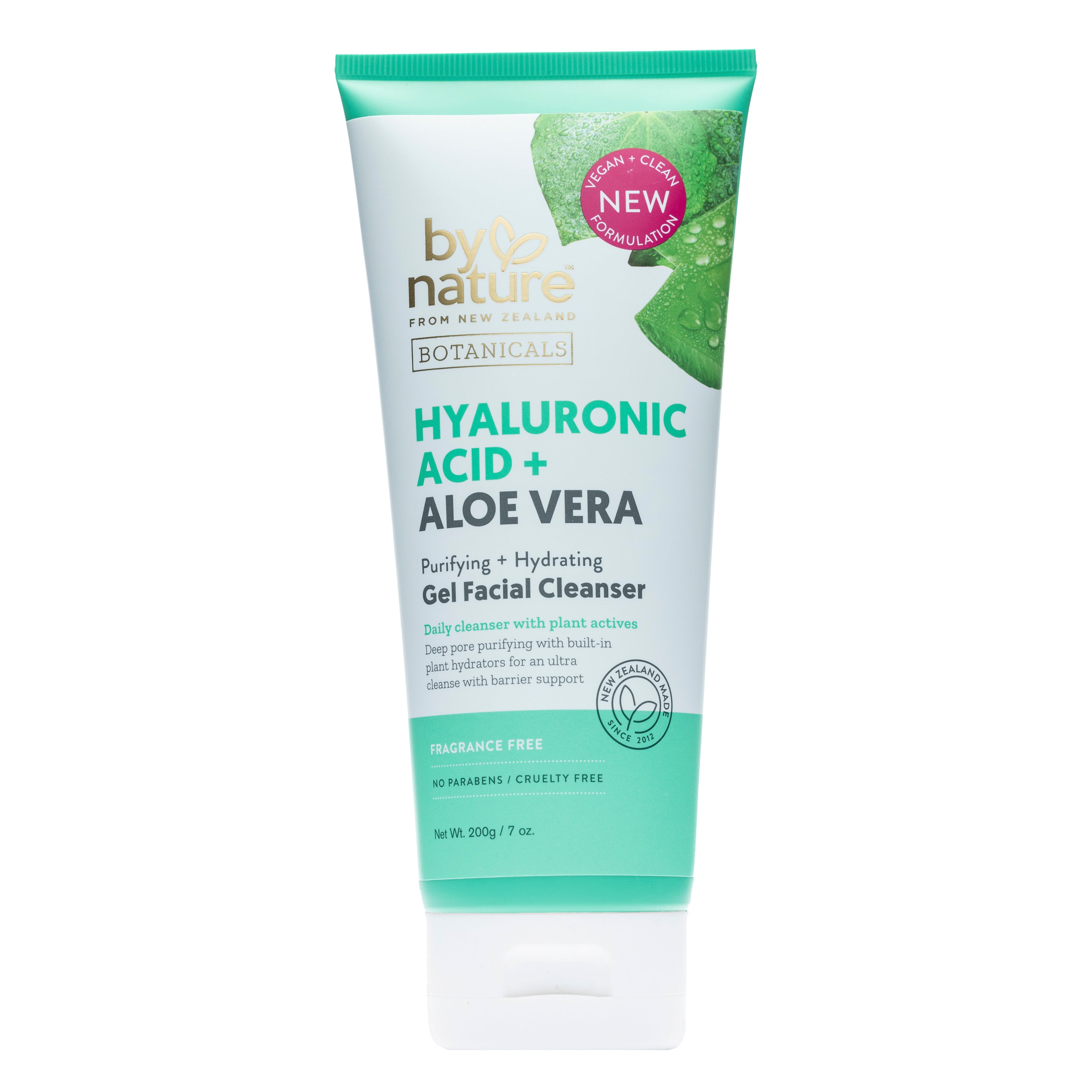 Purifying Gel Face Cleanser with Hyaluronic Acid & Aloe – By