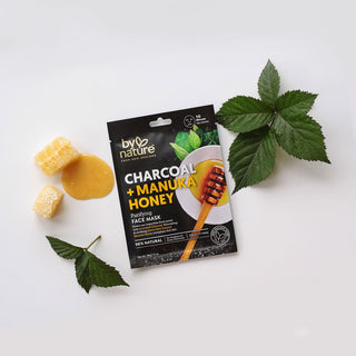 Charcoal + Manuka Honey Sheet Face Mask